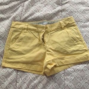 Southern tide, yellow shorts, size 4